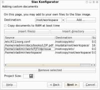 Slax Konfigurator - documents management