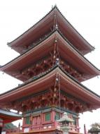 Pagoda u chrámu Kiyomizu-dera
