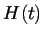 \( H(t) \)